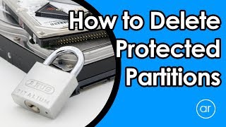 How to Delete the Undeletable using Diskpart Disk Partition in Windows 10 [upl. by Uon713]