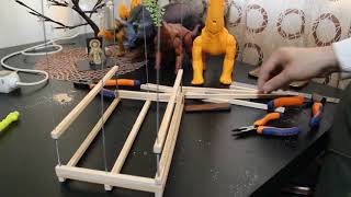 COMO HACER UNA JAULA PARA PAJAROS  AVES CANARIOS  HOW TO MAKE CAGE FOR BIRD [upl. by Assennev470]