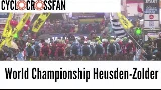 Cyclocross 2016 World Championship HeusdenZolder Men [upl. by Sivart776]