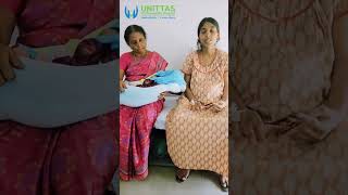 VBAC Delivery Experience  Unittas MultiSpeciality Hospital Chennai [upl. by Milburn]