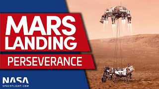 NASAs Perseverance rover successfully lands on Mars [upl. by Acimahs]