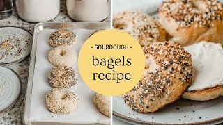 Making Sourdough Bagels The Easy Way [upl. by Loveridge]