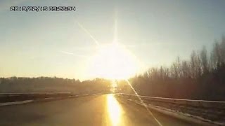 Chelyabinsk Russia meteorite explosion [upl. by Ahsenid895]