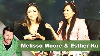 Melissa Moore amp Esther Ku  Getting Doug with High [upl. by Enyt]