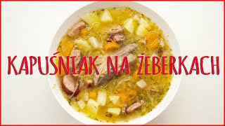 👉Kapuśniak z kiszonej kapusty na żeberkach👈🍽 [upl. by Carlynne611]