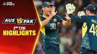 Australia seal the series as Spencer Johnson picks 526  AUSvPAKOnStar 2nd T20I Highlights [upl. by Yar719]