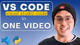 VS Code Tutorial  Python Setup  Python Tutorials For Absolute Beginners In Hindi 121 [upl. by Maupin]