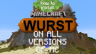 How to get Wurst Client for 189 Windows  2020 [upl. by Asilegna575]