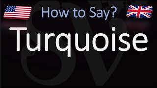 How to Pronounce Turquoise CORRECTLY [upl. by Anyaled]