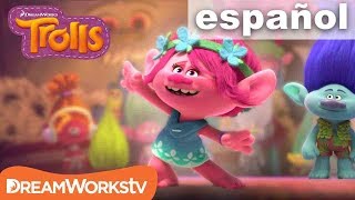 Clip oficial de quotCant Stop The Feelingquot  TROLLS DreamWorksTVEspanol [upl. by Vachil]