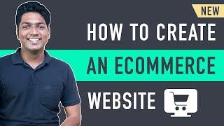 How to Make an ECommerce Website 2024 Online Shopping Store [upl. by Tichon302]