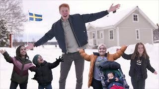 Lever en dag hos Sveriges kortaste familj [upl. by Freedman706]