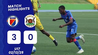 Haiti vs Antigua and Barbuda U17 qualifications Round [upl. by Herstein507]