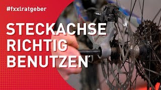 Steckachse richtig benutzen [upl. by Poul]