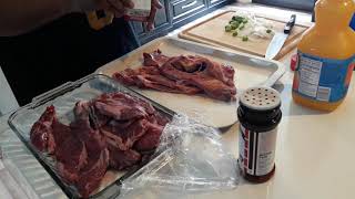 How to Marinade Carne Asada the simple way [upl. by Rehprotsirhc40]