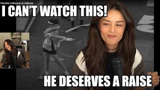 Valkyrae REACTS to another VINSON EDIT [upl. by Nehgam]