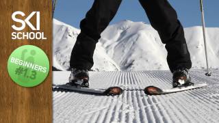 How to Snow Plough Ski  Beginner Ski Lesson 13 [upl. by Leuneb]