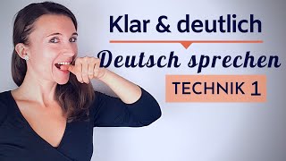 1 KLAR UND DEUTLICH SPRECHEN  Richtig Deutsch sprechen  Aussprache Übungen  Sprechtraining [upl. by Bergerac]