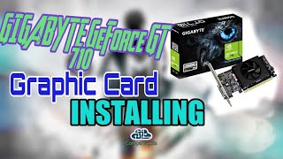 How to Install Gigabyte Nvidia GeForce GT 710 graphics card in your PC  Compu Geeks [upl. by Popele]