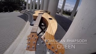 Bohemian Rhapsody  Queen  Harp Guitar Cover  Jamie Dupuis [upl. by Gatian]