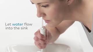 How to Use a Waterpik™ Water Flosser [upl. by Acinorrev]