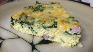 Easy and Delicious Crustless Quiche Recipe [upl. by Bresee]