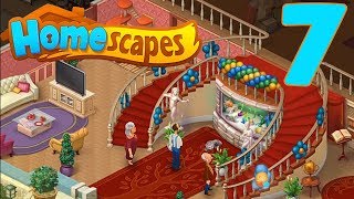 HOMESCAPES STORY WALKTHROUGH  PART 7 GAMEPLAY  NEW AQUARIUM [upl. by Phenice]