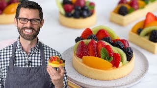 The BEST Fruit Tart Recipe [upl. by Aicela]