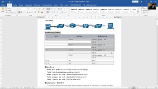 851 Lab  Configure DHCPv6 GNS3 [upl. by Assiar]