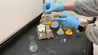 Separating the components of panacetin [upl. by Kendrick514]