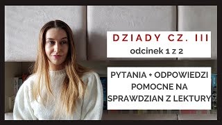 Dziady cz III A Mickiewicz  Czytamy lektury 25 cz 12 [upl. by Kcirddot173]