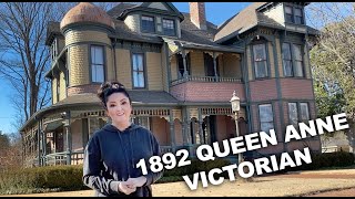 House Tour 1892 Queen Anne Victorian Mansion SOLD [upl. by Northrop]