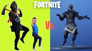 Black Knight VS Ckn Fortnite Dance Challenge [upl. by Apoor]