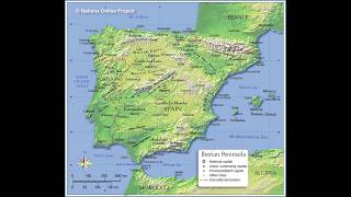 Geographical conditions of the Iberian Peninsula [upl. by Chon478]