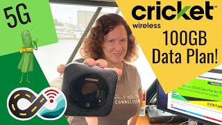 Cricket Wireless Releases 100GB Data Only Hotspot Plan amp 5G Access [upl. by Editha]