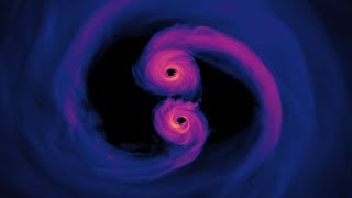 Supercomputer Simulation Reveals Supermassive Black Holes [upl. by Starling46]