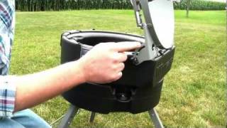 5 Aiming the Dish  MP1 Winegard Carryout Portable Satellite Antenna [upl. by Erika]