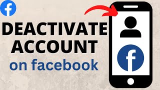 How to Deactivate Facebook Account  2023 [upl. by Seymour]