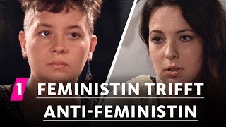 Feministin trifft AntiFeministin  1LIVE Ausgepackt  Folge 5 Feminismus [upl. by Orella360]