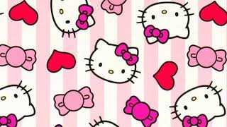 HELLO KITTY SCREEN BACKGROUND HD P1 [upl. by Gonta270]