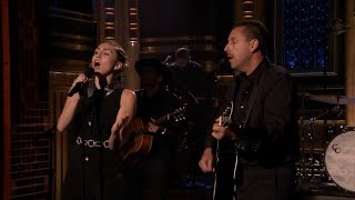 Miley Cyrus and Adam Sandler Perform Heartfelt Tribute To Las Vegas Victims [upl. by Ainecey]