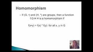 Homomorphisms Isomorphisms and Automorphisms [upl. by Inahc]