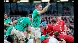 Résumé  Irlande  Pays de Galles  Tournoi des Six Nations [upl. by Bauer570]