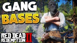 Red Dead Redemption 2 All Gang Hideout Locations RDR2 Gameplay [upl. by Anairda766]