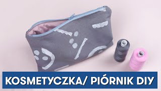 Jak uszyć kosmetyczkę lub piórnik DIY 🖤 Joulenka [upl. by Nooj]