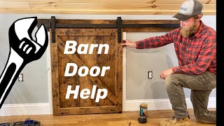 Barn Door Installation and Hardware questions answered [upl. by Purpura]