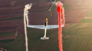 Amazing Aerobatic Glider Tricks w Luca Bertossio [upl. by Hcirdla]