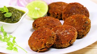 कम तेल में हेल्दी सोयाबीन कबाब  Soya Kabab Recipe  Veg Kabab  Kabitaskitchen [upl. by Monte931]