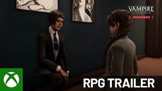 Vampire The Masquerade  Swansong  RPG Trailer [upl. by Roti]