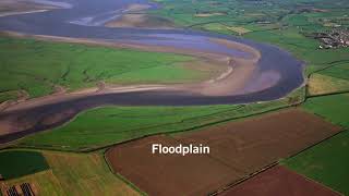 Development of floodplains terraces and levees [upl. by Sire]